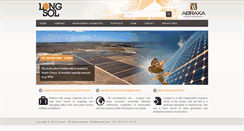 Desktop Screenshot of longsol.com